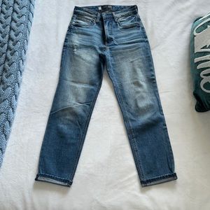 Kut high rise mom jeans